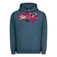 Pigment Midnight Navy Valentine's Day mama Urban Hoodie - FaDigitalArtStudio