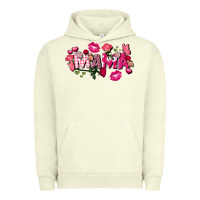 Pigment Pistachio Valentine's Day mama Urban Hoodie - FaDigitalArtStudio