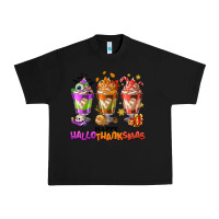 Black Happy Hallothanksmas coffee cups Urban Heavy Tee - NancyCooperArtShop