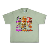 Oil Green Happy Hallothanksmas coffee cups Urban Heavy Tee - NancyCooperArtShop