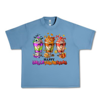 Pebble Blue Happy Hallothanksmas coffee cups Urban Heavy Tee - NancyCooperArtShop