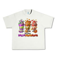 Pistachio Happy Hallothanksmas coffee cups Urban Heavy Tee - NancyCooperArtShop