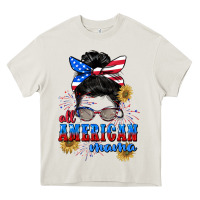 Cream All American Mama 4th of July Heavy Core Tee - CowGirlArtShop