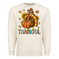 Sandshell Thankful Turkey Premium Sweatshirt - texasbilliewilder