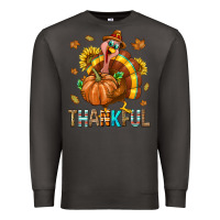 Smoke Thankful Turkey Premium Sweatshirt - texasbilliewilder