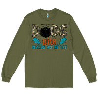 Army Green dads with beards are better Long Sleeve Tee - JahusDesignShop