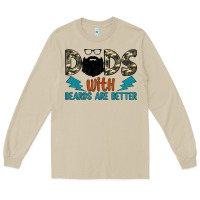 Mushroom dads with beards are better Long Sleeve Tee - JahusDesignShop