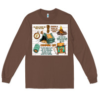 Chestnut camping life Long Sleeve Tee - MaliasSmallBusiness