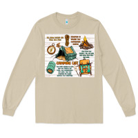 Mushroom camping life Long Sleeve Tee - MaliasSmallBusiness