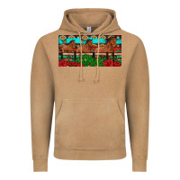 Vintage Camel horses roses ann cactuses license plate Vintage Hoodie - Artiststas