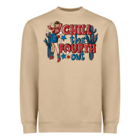 Mushroom chill the fourth out malia Heavyweight Sweatshirt - MaliasSmallBusiness