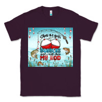 Plum show me your bobbers and i will show my rod Classic Tee - MaliasSmallBusiness