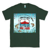 Sports Green show me your bobbers and i will show my rod Classic Tee - MaliasSmallBusiness