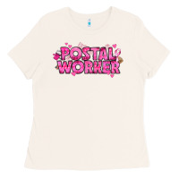 Breast Cancer Postal Worker Ladies Tee | Teevron