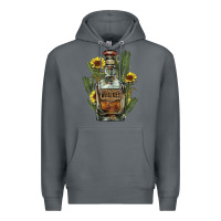 Rock Western whiskey bottle Premium Hoodie - HowdyJamesFarm