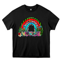 Black nurse Heavy Core Tee - SublimationCraftShop