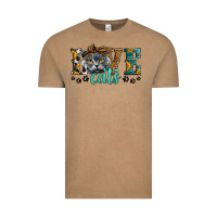 Vintage Coffee love cats scottish fold Vintage Tee - LillyAllenDesigns