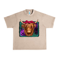 French Oak halloween highland cow Urban Heavy Tee - Jasminsmagicworld