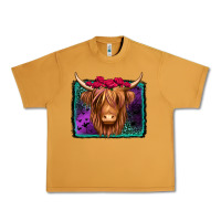 Peanut Butter halloween highland cow Urban Heavy Tee - Jasminsmagicworld