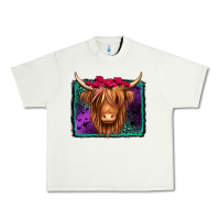 Pistachio halloween highland cow Urban Heavy Tee - Jasminsmagicworld