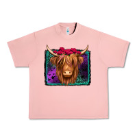Salmon halloween highland cow Urban Heavy Tee - Jasminsmagicworld