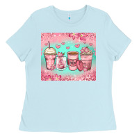 Baby Blue best mom ever coffee cups Ladies Tee - Zillion Design Studio