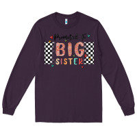 Plum promoted to big sister Long Sleeve Tee - MaliasSmallBusiness