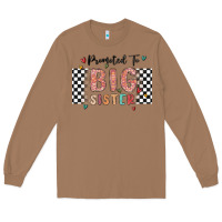 Toasted Coconut promoted to big sister Long Sleeve Tee - MaliasSmallBusiness