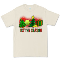 Bone tis the season christmas with tennis ball and tree cookie Premium Tee - FaDigitalArtStudio