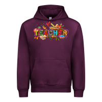 Mauve Wine Cinco de mayo Teacher Urban Hoodie - FaDigitalArtStudio