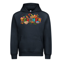 Navy Cinco de mayo Teacher Urban Hoodie - FaDigitalArtStudio