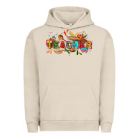 Pigment French Oak Cinco de mayo Teacher Urban Hoodie - FaDigitalArtStudio