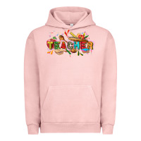 Pigment Salmon Cinco de mayo Teacher Urban Hoodie - FaDigitalArtStudio