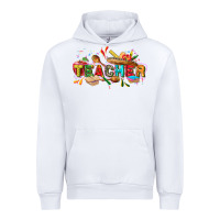 White Cinco de mayo Teacher Urban Hoodie - FaDigitalArtStudio