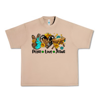 Burro peace love jesus Urban Heavy Tee - AdoDesignShop