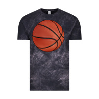 Cloud Black basketball Vintage Tee - BarkalooDesign