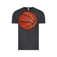 Vintage Black basketball Vintage Tee - BarkalooDesign