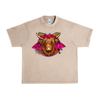 French Oak halloween highland cow horseshoe Urban Heavy Tee - Jasminsmagicworld