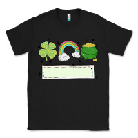 Black st patrick's trio name patch Classic Tee - MaliasSmallBusiness