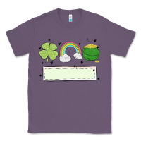 Lavender st patrick's trio name patch Classic Tee - MaliasSmallBusiness