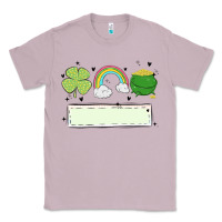 Lilac st patrick's trio name patch Classic Tee - MaliasSmallBusiness