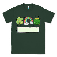 Sports Green st patrick's trio name patch Classic Tee - MaliasSmallBusiness