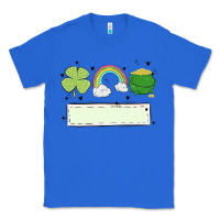 True Royal st patrick's trio name patch Classic Tee - MaliasSmallBusiness