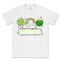 White st patrick's trio name patch Classic Tee - MaliasSmallBusiness