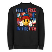 Black feelin free in the usa Heavyweight Sweatshirt - MaliasSmallBusiness