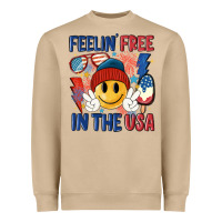 Mushroom feelin free in the usa Heavyweight Sweatshirt - MaliasSmallBusiness