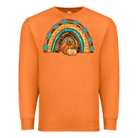 Carrot Rainbow Thankful with Gemstone Premium Sweatshirt - texasbilliewilder