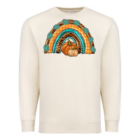 Sandshell Rainbow Thankful with Gemstone Premium Sweatshirt - texasbilliewilder