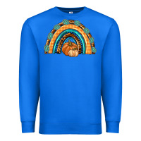 True Royal Rainbow Thankful with Gemstone Premium Sweatshirt - texasbilliewilder