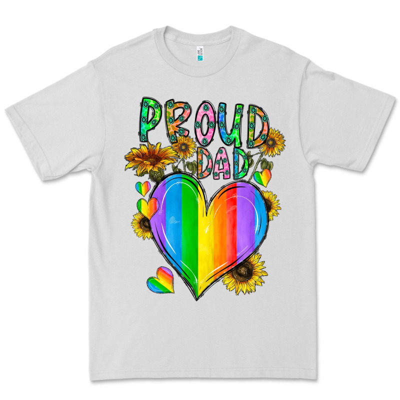 Proud Dad Love Premium Tee by CowhideDigitalArt | Teevron